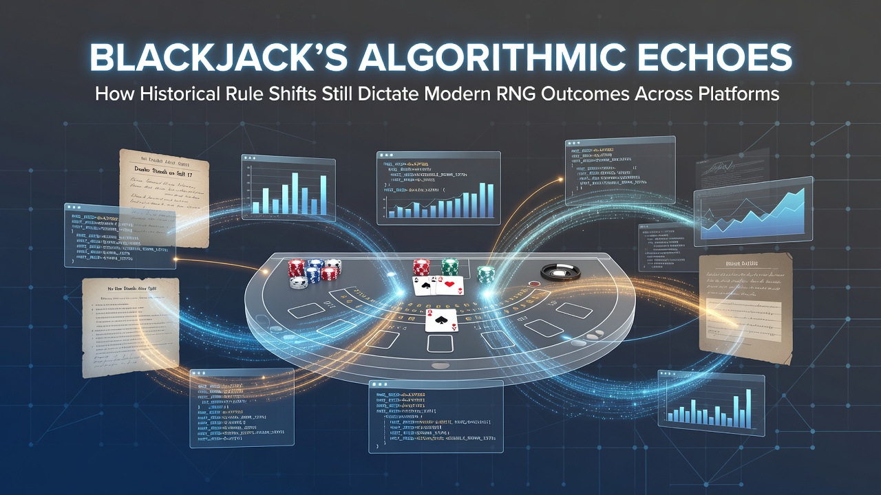 Historische blackjack regels geïmplementeerd in moderne RNG systemen