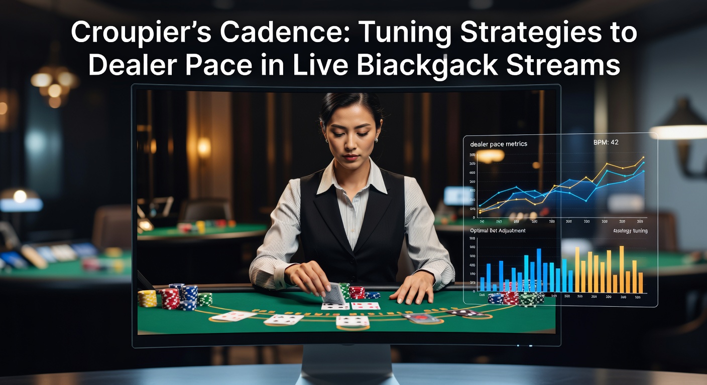 Een live blackjack dealer deelt kaarten uit in een gestreamde sessie, met spelers die hun inzetten plaatsen terwijl het tempo hoog oploopt