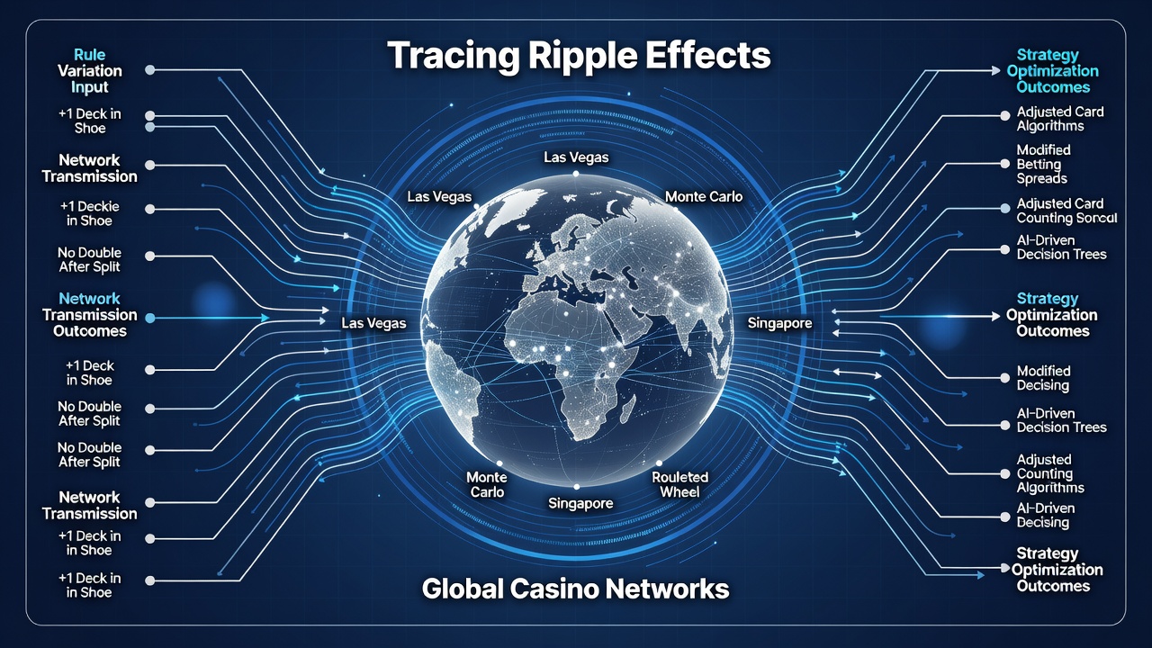 Analyse van blackjack strategie optimalisatie met regelvariaties